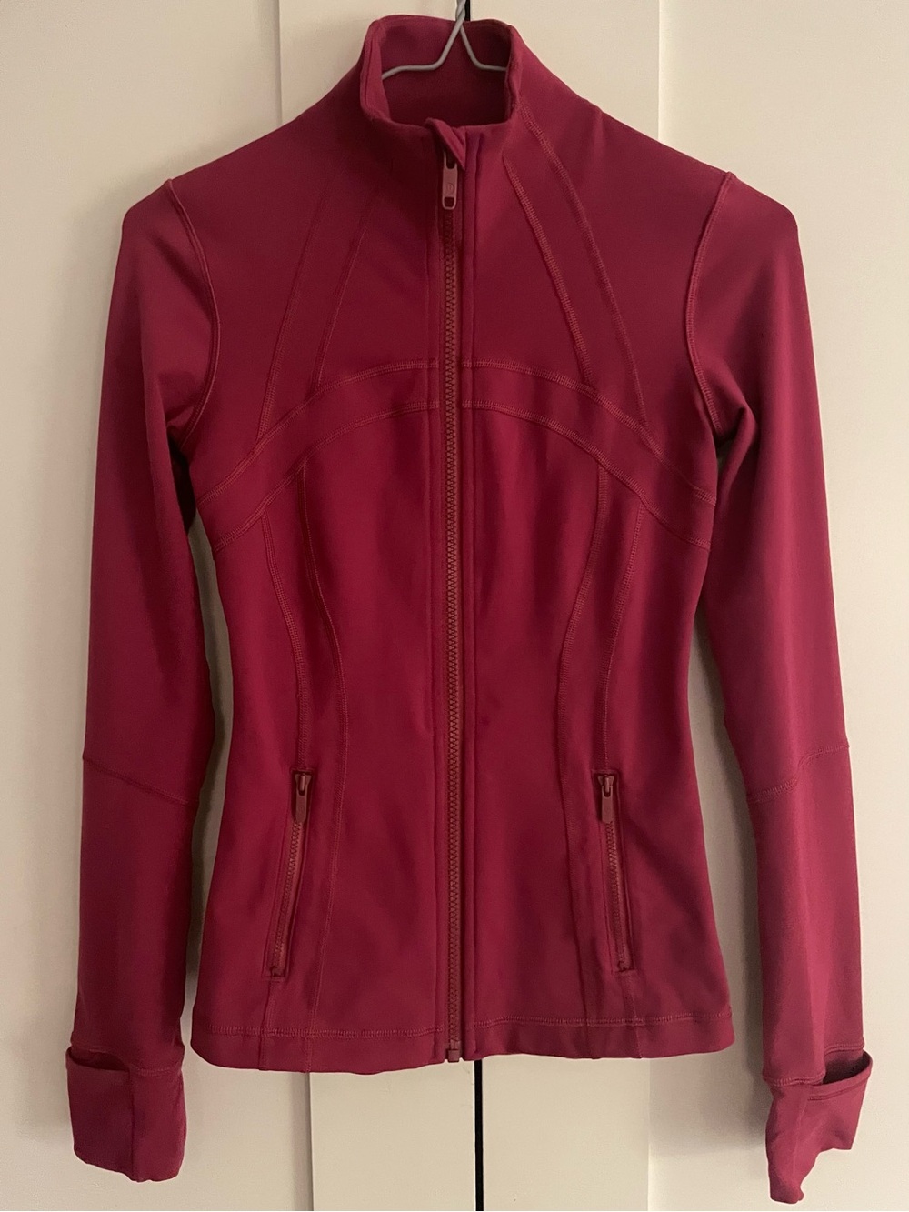 Lululemon Define Jacket Luon Size 2 Pomegranate